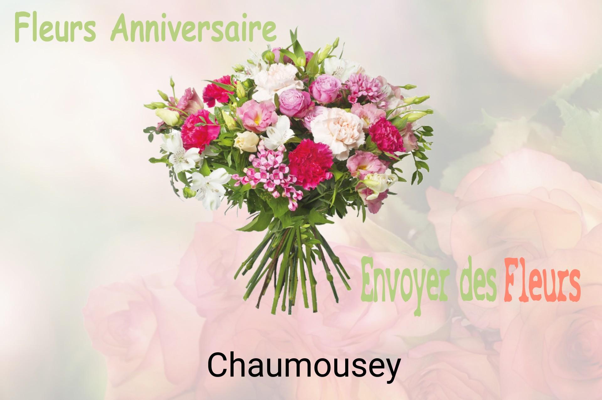 Bouquet de fleurs d’anniversaire livré à Chaumousey