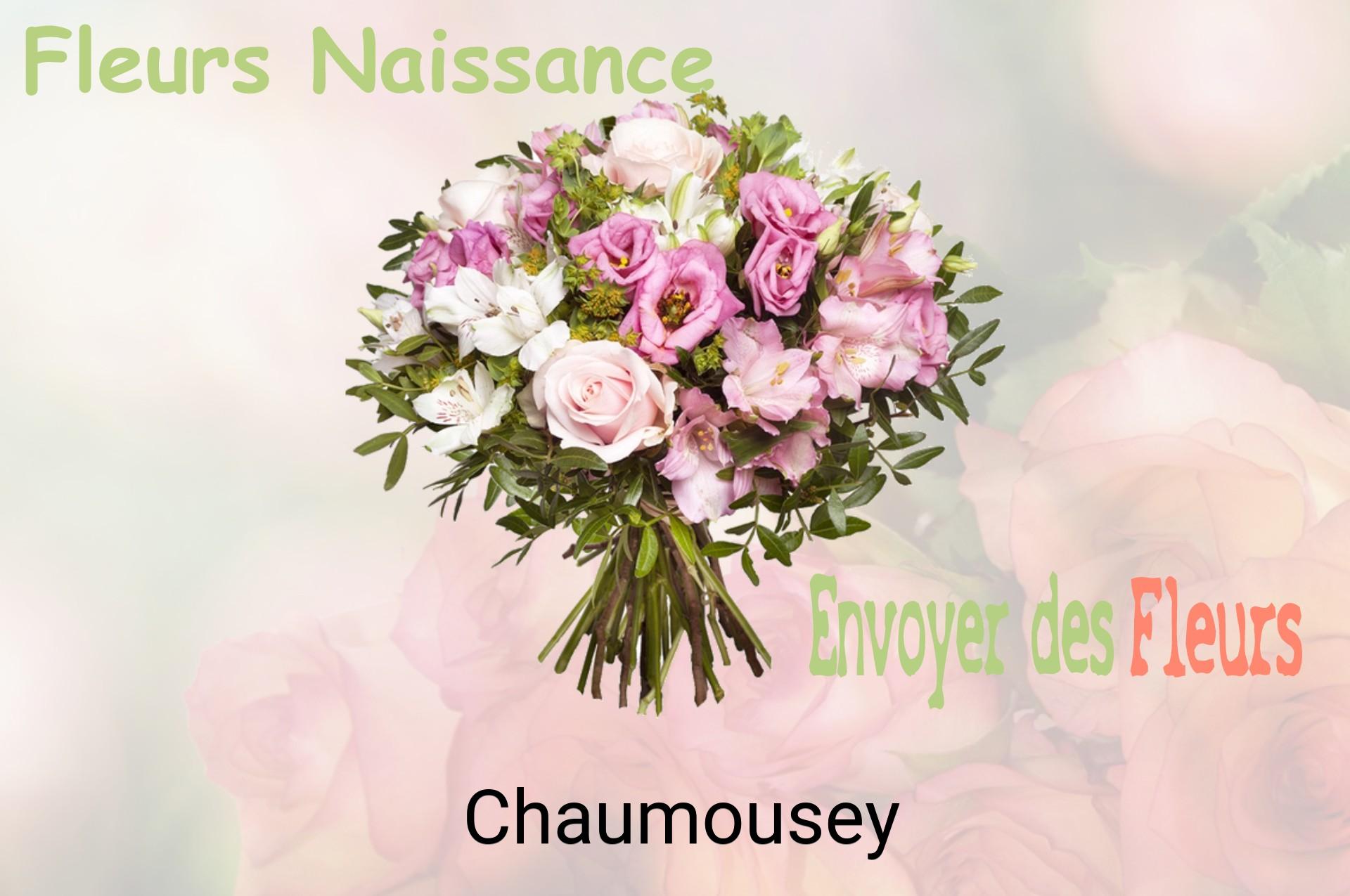 Bouquet de fleurs de naissance livré à Chaumousey